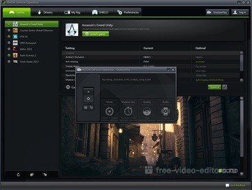nvidia shadowplay nvidia shadowplay