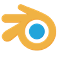 лого Blender 3D