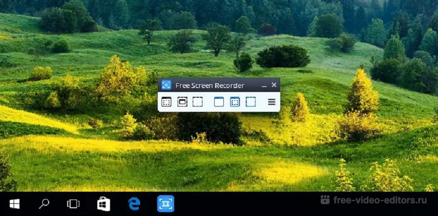 Скриншот Free Screen Video Recorder