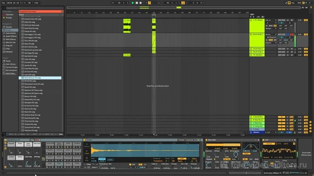 Скриншот Ableton Live 3