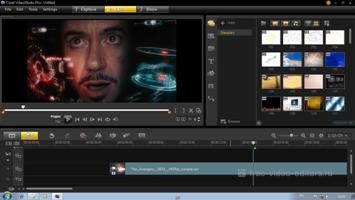 Скриншот редактора Corel VideoStudio