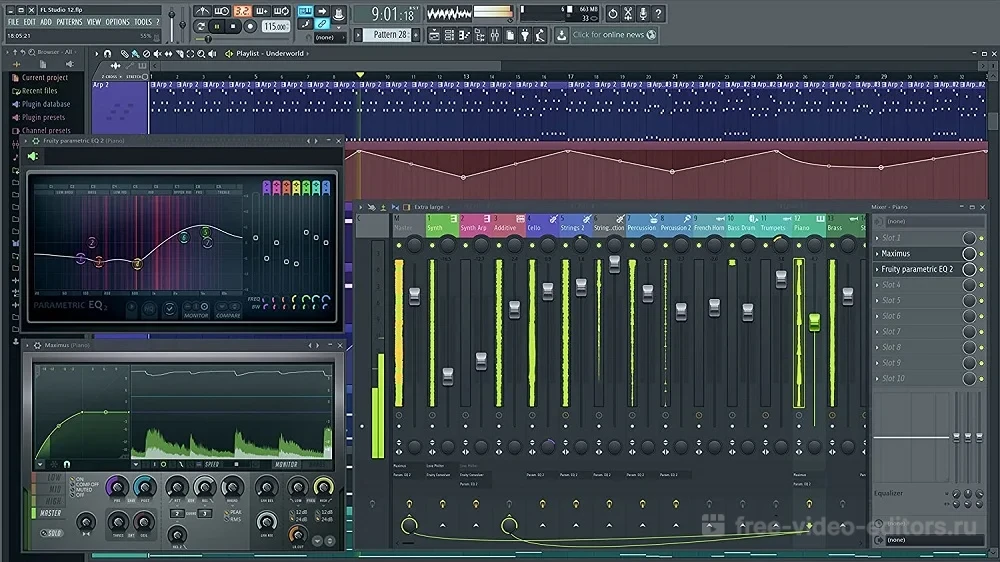 Скриншот FL Studio 1