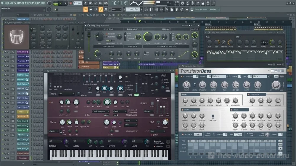 Скриншот FL Studio 3