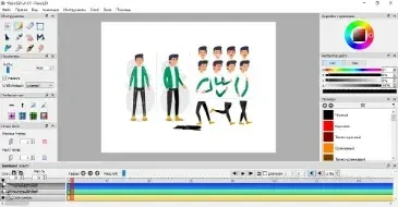 Скриншот Pencil2D Animation