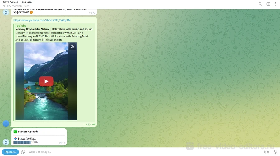 сохранение видео в галерею